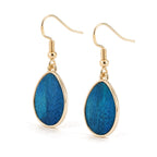 Cerulean Dew Drop Earrings — view 2