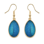 Cerulean Dew Drop Earrings — view 4