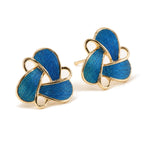 Trinity Orbit Stud Earrings — view 1