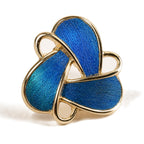 Trinity Orbit Stud Earrings — view 3