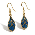 Luminous Leaf Drop Earrings — view 2