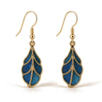 Luminous Leaf Drop Earrings — view 3