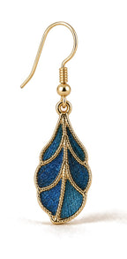 Luminous Leaf Drop Earrings — view 4